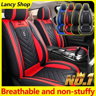 Universal PU Leather 5-Seat Car Seat Cover Waterproof breathable wear-resistant 360 ° all inclusive Car Seat Cushion