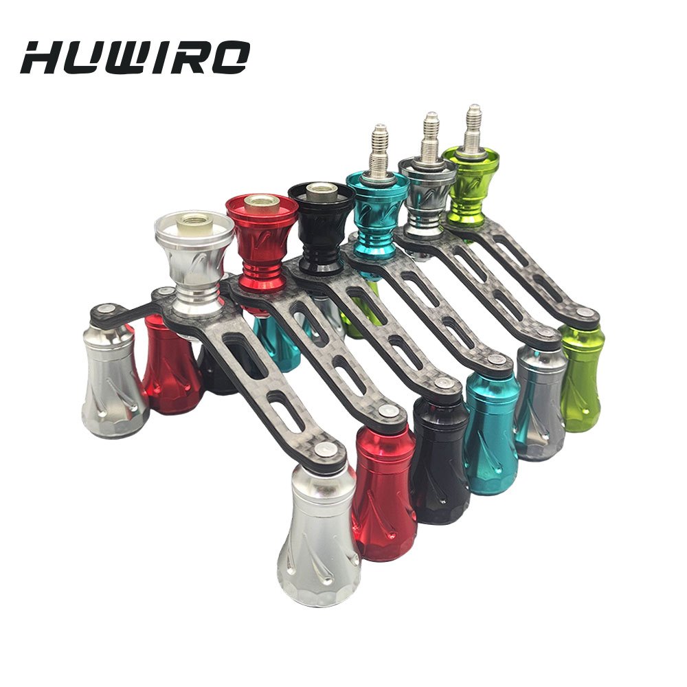 ด้ามจับคาร์บอนไฟเบอร์พร้อมแกนโลหะสำหรับรอกตกปลา DAIWA และ SHIMANO