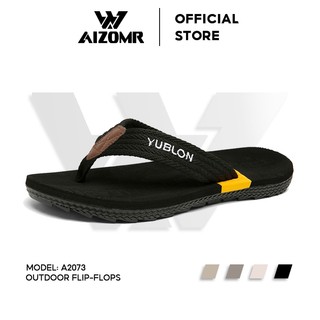 AIZOMR รองเท้าแตะกลางแจ้ง รองเท้าแตะ มีสไตล์ แห้งเร็ว กันลื่น ทนทาน นุ่ม รุ่น A2073