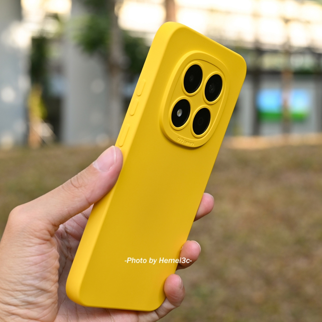 สําหรับ Redmi Note 15 / 15 Pro / 15 Pro Plus 5G ปลอกสแควร์ด้านข้าง Soft TPU เคสโทรศัพท์ฝาครอบ