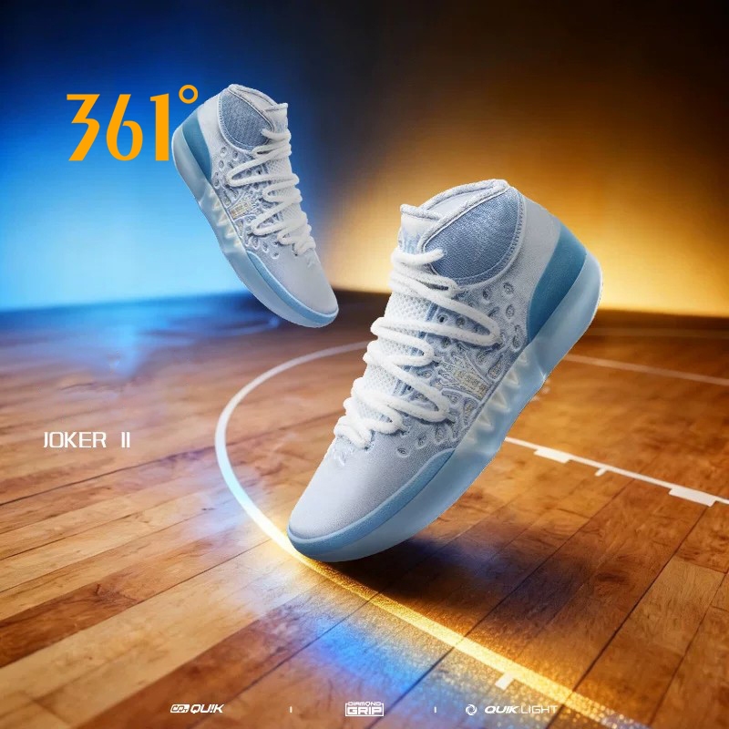 361 Degrees Joker 2 Men's Professional Basketball Shoes รองเท้าบาสเก็ตบอลสำหรับผู้ชาย
