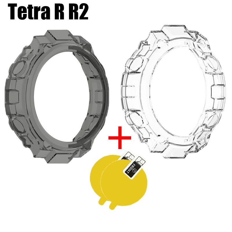 สําหรับ Aolon Tetra R2 r Navi r กรณีสมาร์ทนาฬิกากันชนป้องกัน TPU ปกอ่อนฟิล์มป้องกันหน้าจอ