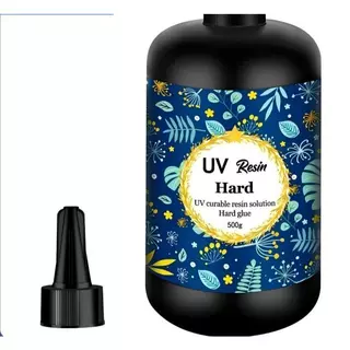 เรซิ่น UV แบบแข็งใส ทนทาน ไม่เหนียวเหลือง 💍 สำหรับทำเครื่องประดับ DIY | 500g 🌟 สัญญาจากร้านเรา