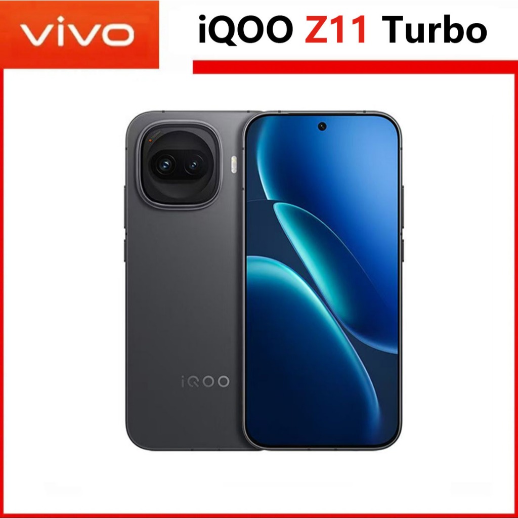 VIVO iQOO Z11 Turbo 5G สมาร์ทโฟน Snapdragon 8 Gen 5 3nm 6.59 นิ้ว AMOLED 144Hz 100W FlashCharge BT5.