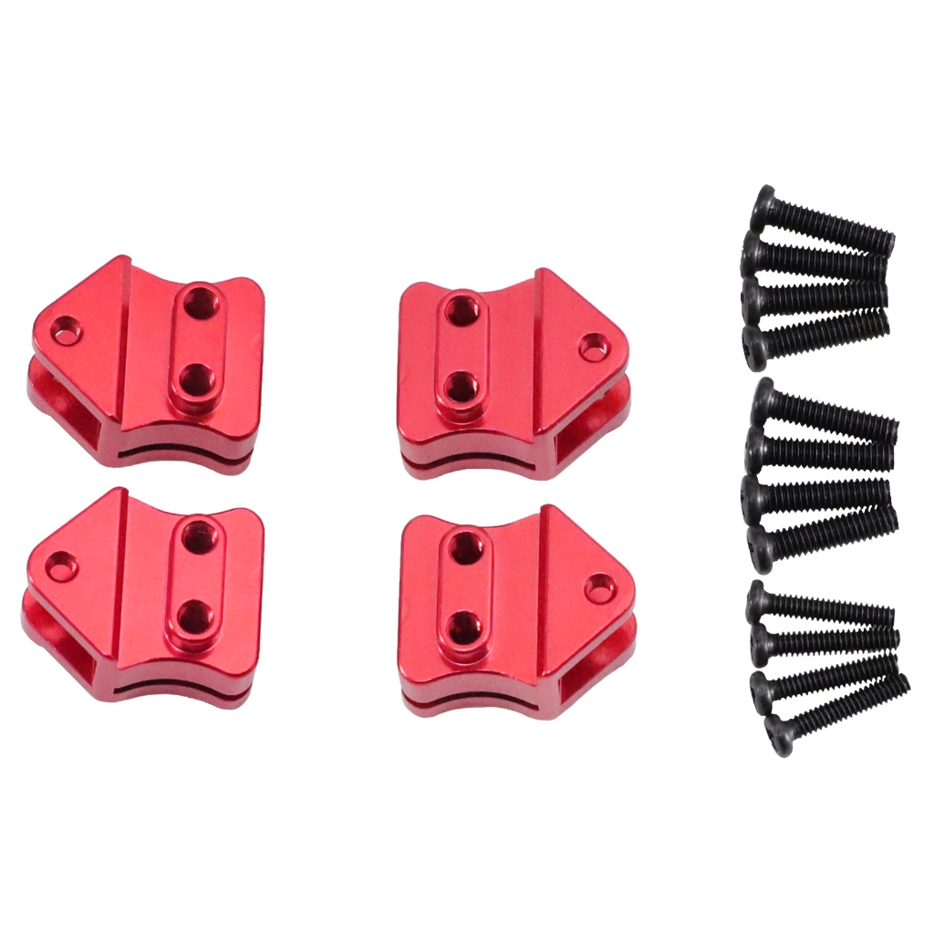 สําหรับ JJRC 1/10 C8815 1/12 C8835 Hummer H1 RC รถโลหะแผ่นเหล็กคงที่ยกหูฤดูใบไม้ผลิแผ่นยึดชิ้นส่วน