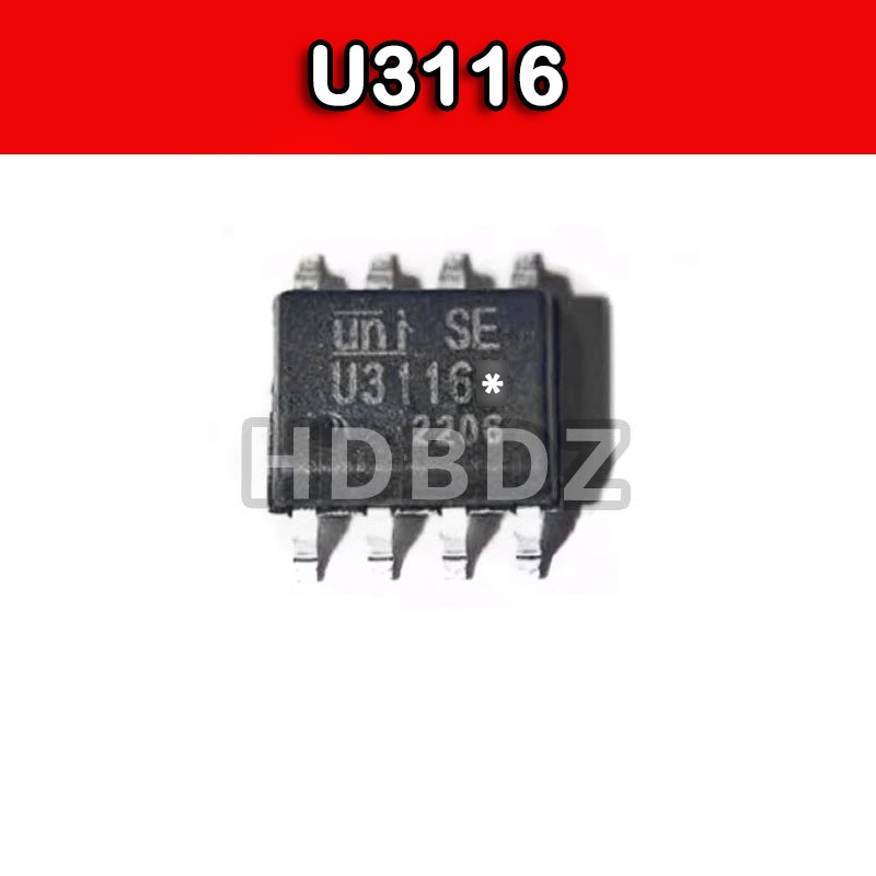 2-10pcs U3115 U3116 U3115S U3115C U3116C High Current 1.2/1.5A ครึ่งสะพานไดร์เวอร์ชิป IC SMD