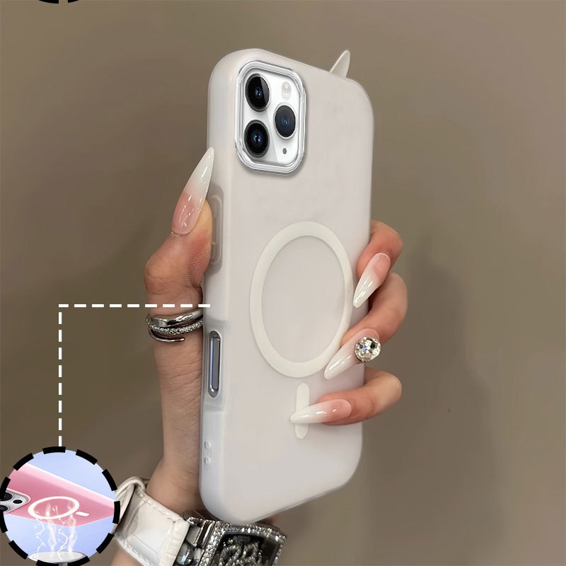 เคสสําหรับ iPhone 11 iPhone 11 Pro iPhone 11 Pro Max ฟังก์ชั่นดูดแม่เหล็ก 2in1 เคสโทรศัพท์เยลลี่