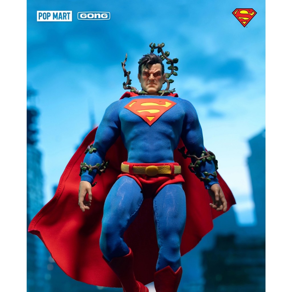 Resonance GONG DC Batman: Silent Superman Collection Action Figure Superman Cloth Suit Action Toy