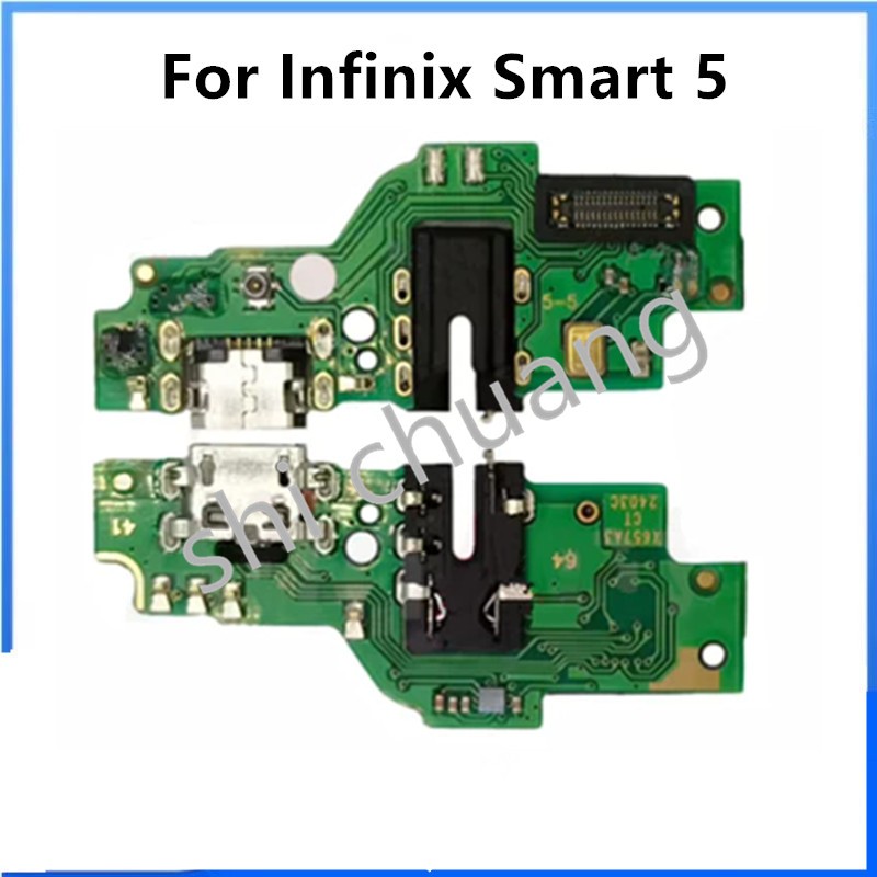 บอร์ดพอร์ตชาร์จ USB Flex สําหรับ Infinix Smart 5 X657 X657B X657C