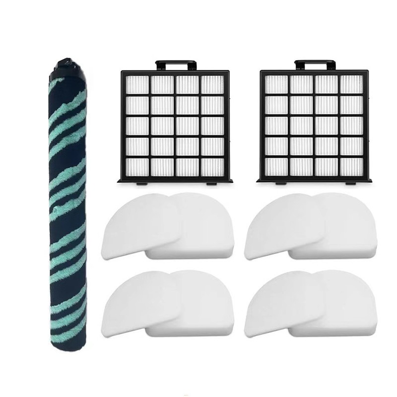 แปรงลูกกลิ้งเครื่องดูดฝุ่น/ตัวกรอง HEPA/ฟองน้ํากรองเข้ากันได้กับอุปกรณ์เสริม shark az4000 AZ4002 AZ4