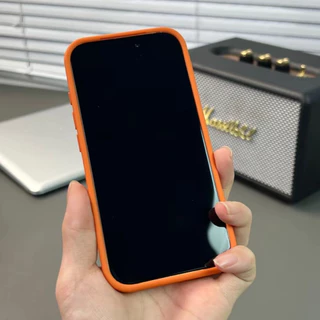 【AI Camera Button/With Bracket/Matte acrylic hard case/Orange】เคส compatible for iPhone 13 14 15 16 17 pro max case