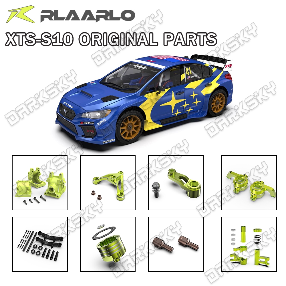 RLAARLO อะไหล่สําหรับ XTS-S10 1/10 RC รุ่น Rally Car Original อัพเกรดอุปกรณ์เสริม