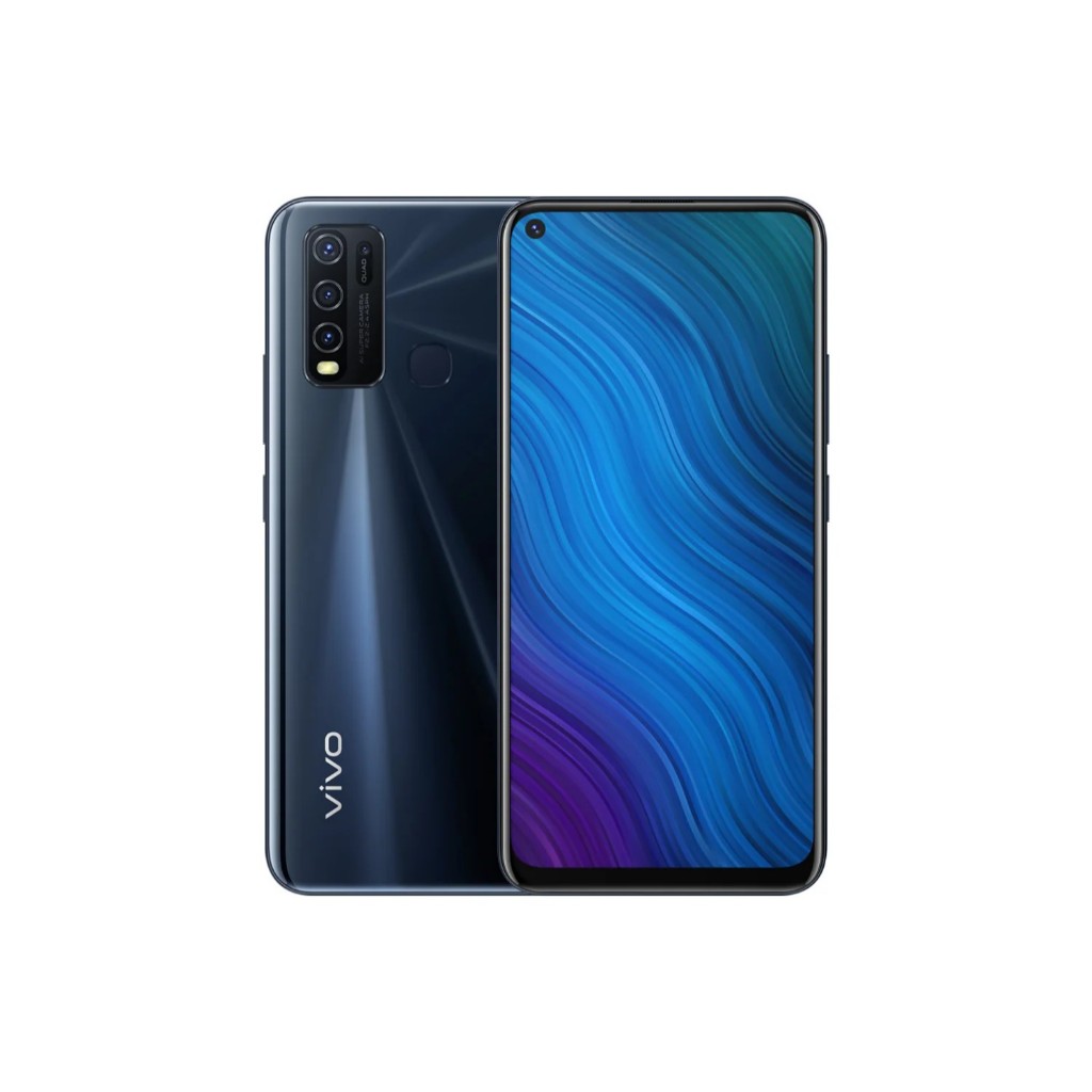 Vivo Y50 6.53 นิ้ว 128GB สมาร์ทโฟนโทรศัพท์มือถือมือสอง