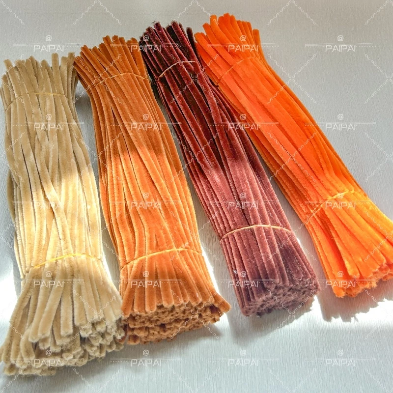 (100pcs) สินค้าพร้อมส่ง ลวดกำมะหยี่ DIY แยกสี สร้างสรรค์งานประดิษฐ์ต่างๆ สำหรับงานฝีมือ สีสันสดใส สินค้าขายดี thumbnail 10