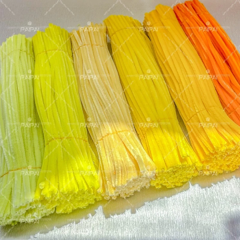 (100pcs) สินค้าพร้อมส่ง ลวดกำมะหยี่ DIY แยกสี สร้างสรรค์งานประดิษฐ์ต่างๆ สำหรับงานฝีมือ สีสันสดใส สินค้าขายดี thumbnail 5