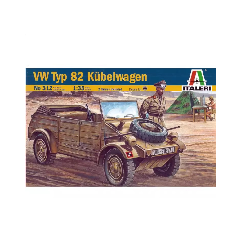 1/35 เยอรมันประเภท 82 Jeep (Africa) ประกอบโมเดล