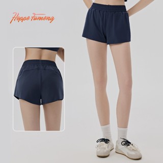 กางเกงขาสั้นเอวสูงสำหรับผู้หญิง มีกระเป๋าสองข้าง เหมาะสำหรับ…