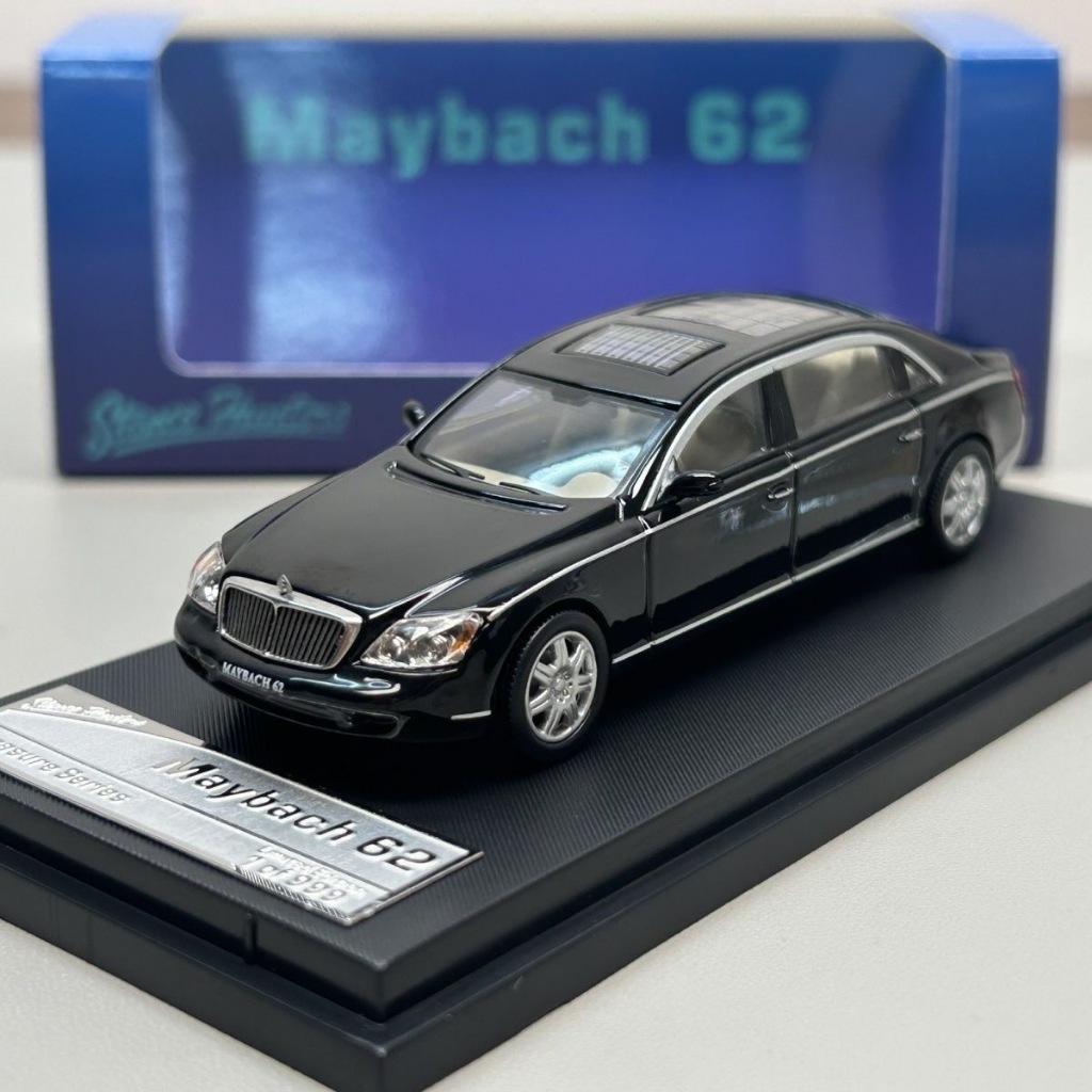 Stance Hunters SH 1: 64 MayBach 62 Four-Door Sunroof รุ่นรถหรูหราจําลองรถคอลเลกชันเครื่องประดับ
