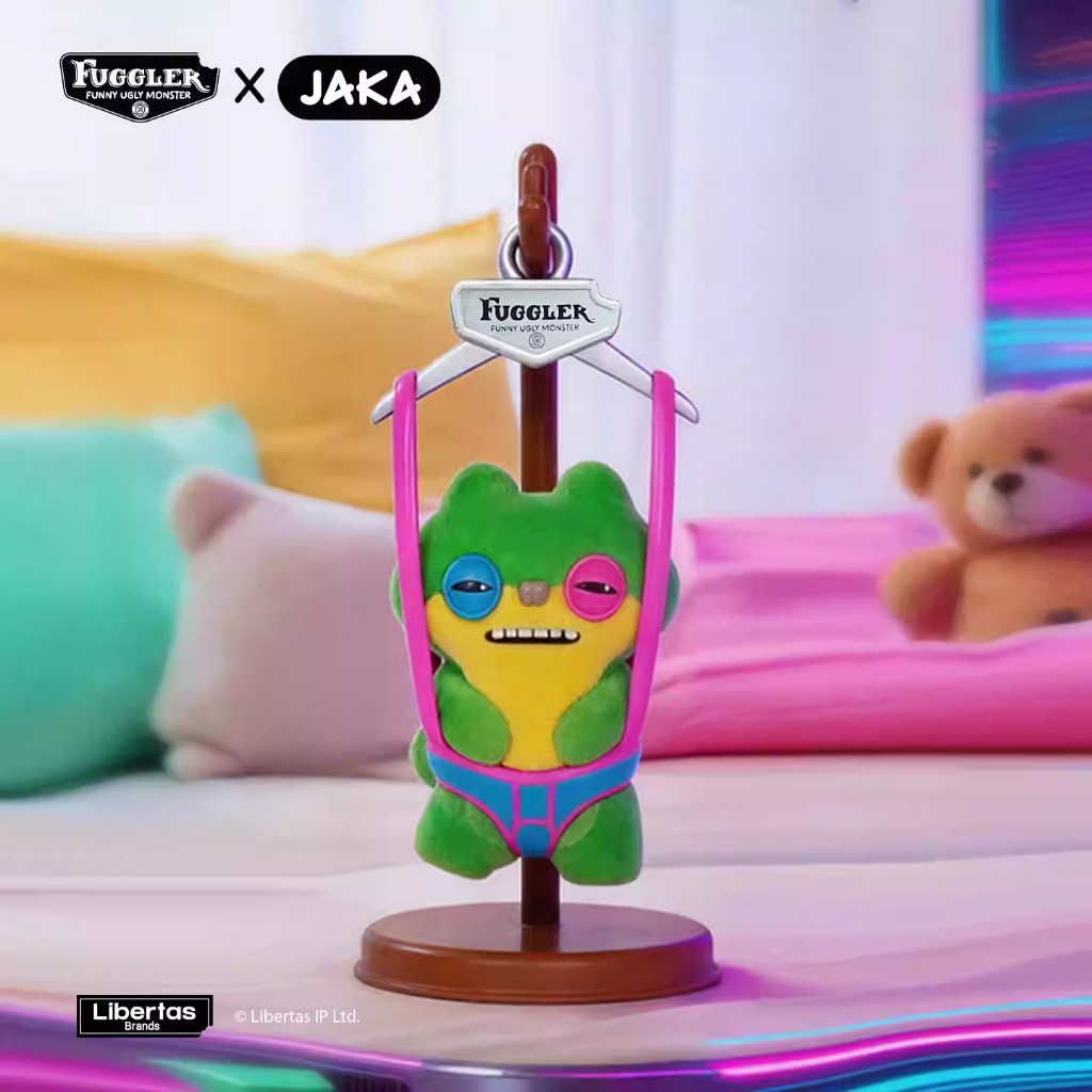 Fuggler + JAKA Mystery Box อย่างเป็นทางการของแท้ฟันมอนสเตอร์รถตกแต่ง Fuggler ฟันน่ารักมอนสเตอร์น่าเกลียดของเล่นเด็กเดสก์ท็อปตกแต่ง - รูปที่ 3