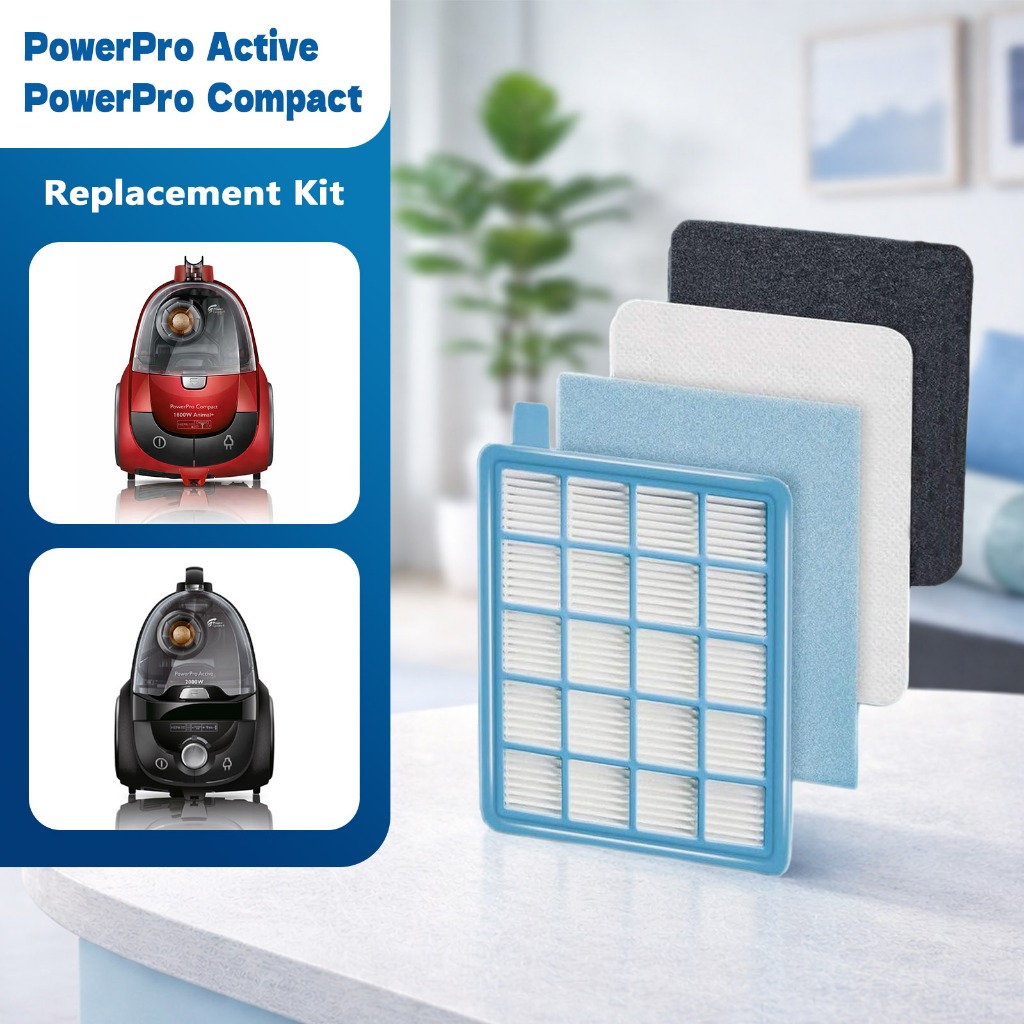 ชุดทดแทนสําหรับ Philips PowerPro Compact FC8472,FC8470 และ PowerPro Active FC8631,FC8630