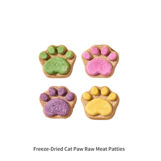 Pawfit 冻干生骨肉Freeze dried แห้ง Raw Pet Snack cat paw อาหารแมวรักษาน้ํามันปลา