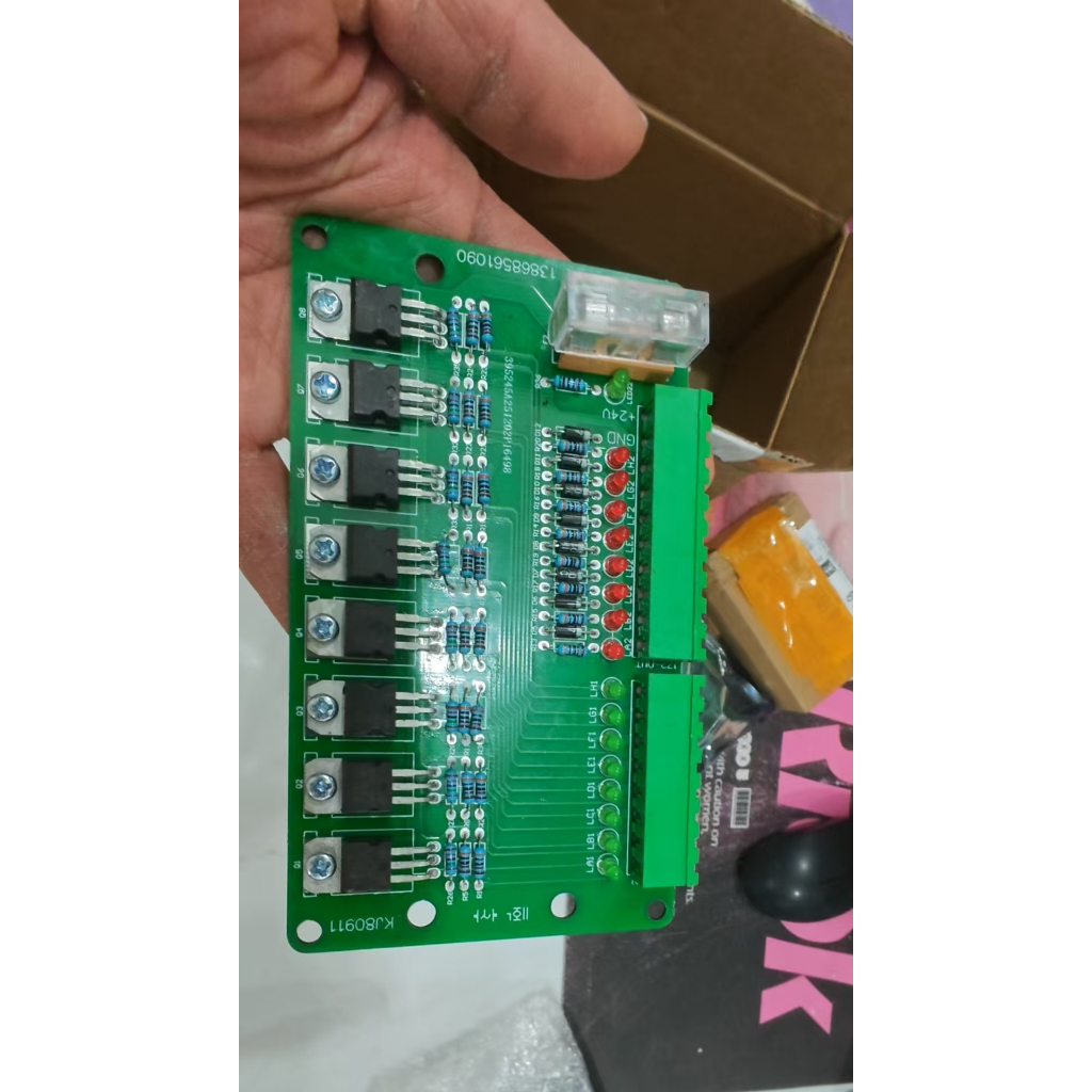 บอร์ดอิเล็กทรอนิกส์ขยาย PLC/บอร์ดควบคุมวาล์ว Solenoid   13868561090