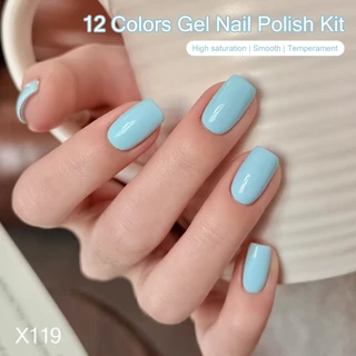 XEIJAYI 7.3 มล. - ชุดยาทาเล็บเจลสีแดง (12 สี) มีหลายชุดให้เลือก บรรจุในกล่องของขวัญ