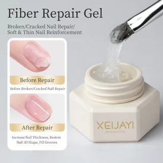 XEIJAYI-Fiber Repair Gel ช่วยซ่อมแซมเล็บที่แตกร้าวและแตก เติมเต็มผิวเล็บ