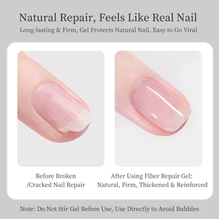 XEIJAYI-Fiber Repair Gel ช่วยซ่อมแซมเล็บที่แตกร้าวและแตก เติมเต็มผิวเล็บ