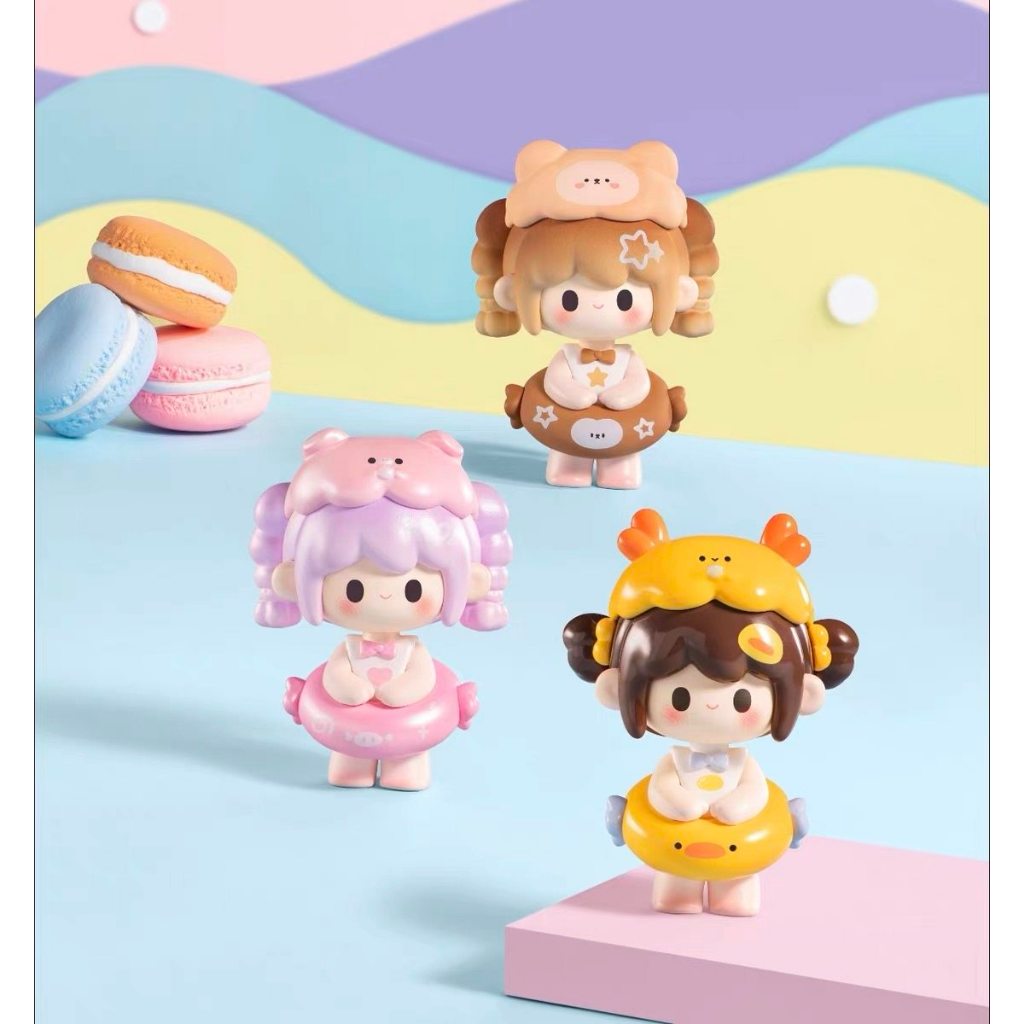 ⚡เตรียมการจัดส่ง⚡กล่องสุ่ม UUTOY UUTOY Sweetheart Easy Paradise Mini Series Mystery Box Figure