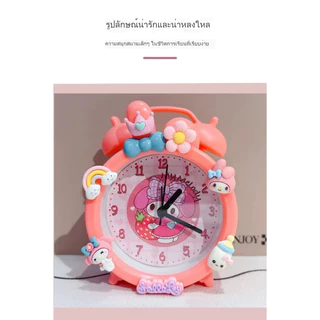 นาฬิกาปลุก Kuromi สำหรับเด็กผู้หญิง – ตัวเลขชัดเจน แบตอึด ใช้งานนาน ออกแบบน่ารักเฉพาะ ของขวัญวันเกิด 4-10 ปี