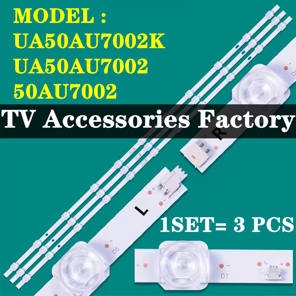 Samsung UA50AU7002K 50AU7002 - ชุด 3 แถว (5+6) LEDs สําหรับ Samsung TV 50AU7002 CRH-FA50UP7C3SMC30T031118เจ-รีฟ1.0