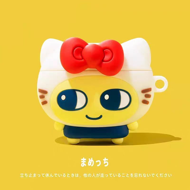เคส Tamagotchi น่ารักสําหรับ AirPods4/4ANC/1/2//3/Pro/Pro2/Pro3 เคสซิลิโคนอ่อนนุ่ม