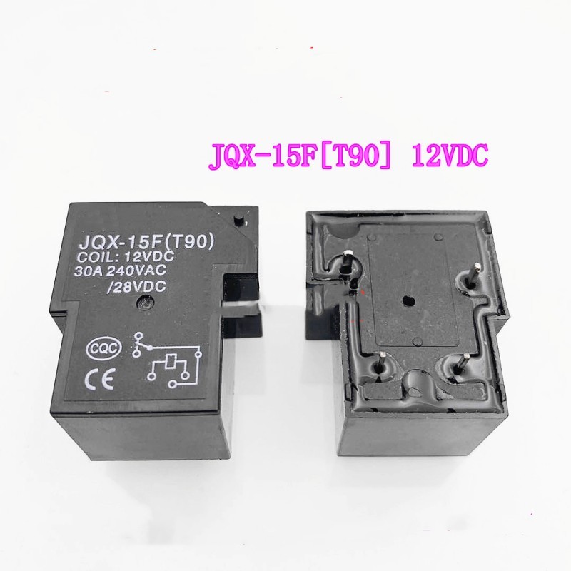 รีเลย์ JQX-15F T90 30A12V 4 พิน