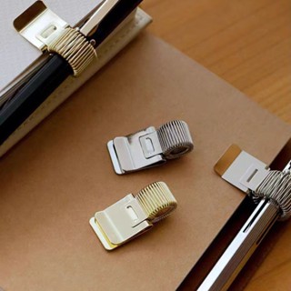 1ชิ้น สมุดบันทึก ช่องเสียบปากกาฤดูใบไม้ผลิแบบพกพามัลติฟังก์ช…