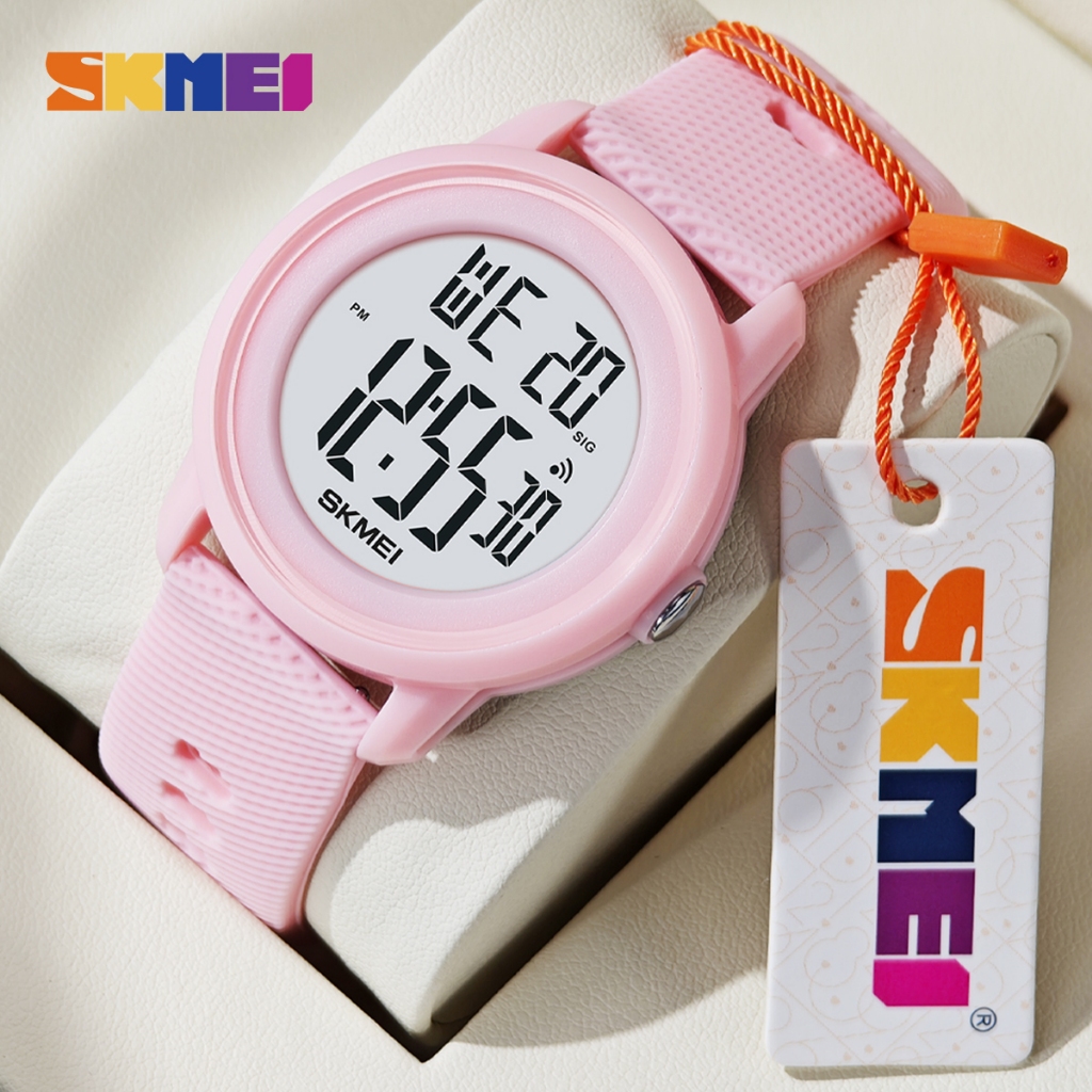 Skmei นาฬิกาข้อมือดิจิทัล สําหรับเด็กผู้ชาย และผู้หญิง นาฬิกาเด็ก