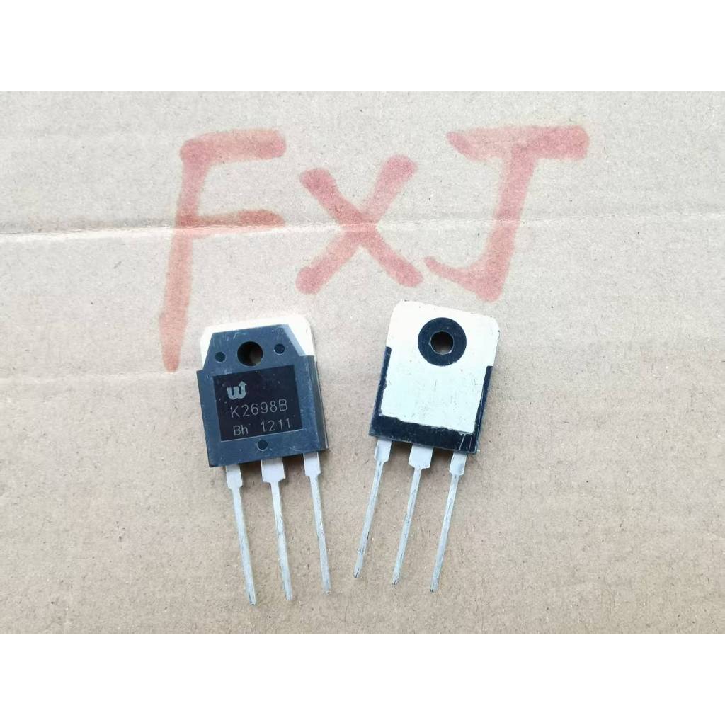 ((5 ชิ้น) K2698B ยี่ห้อใหม่นําเข้าบรรจุภัณฑ์เดิม 2SK2698B TO-247 Field Effect Tube 15A500V