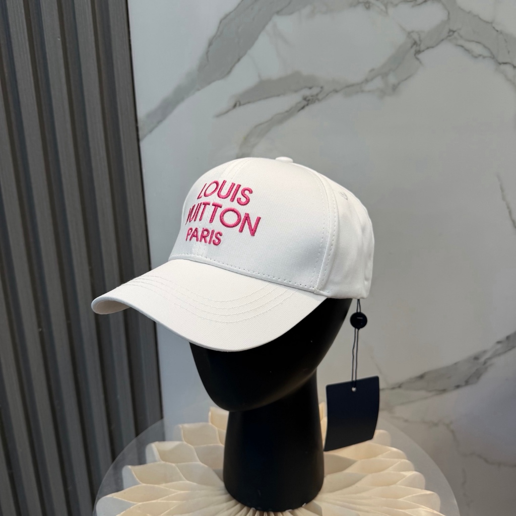 หมวกเบสบอลโลโก้ตัวอักษร LV1