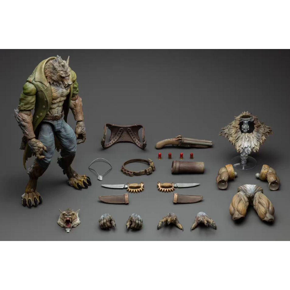 Craftsman Alliance Furei Planet Werewolf Veteran William Brown First Edition Werewolf Articulated Jo