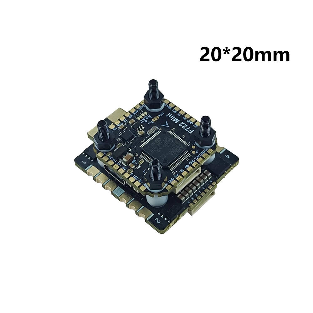 Dake FPV F7MINI Flying Tower Flying Control 55A/60A/70A Mini Electrode 20 * 20 มม.ผ่านเครื่อง F722