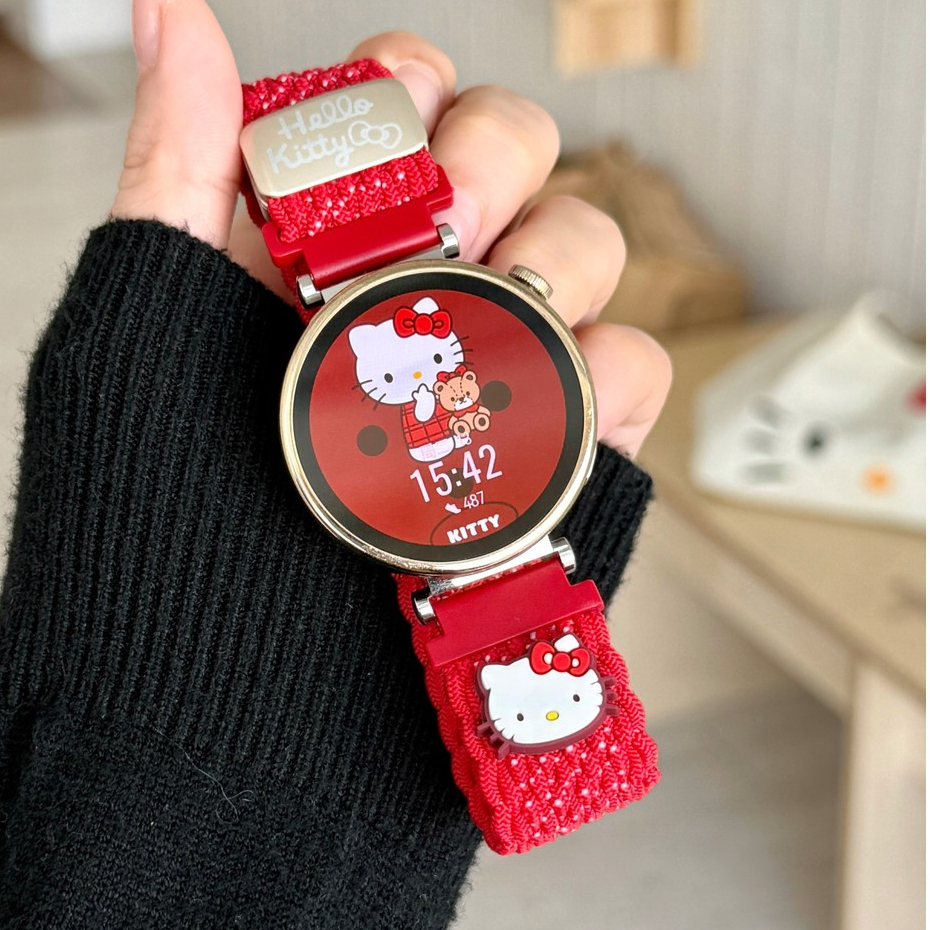 New Year Lucky Red Strap For  Huawei watch gt 6 pro สาย Huawei watch gt 6 Strap Huawei watch GT 5 สา