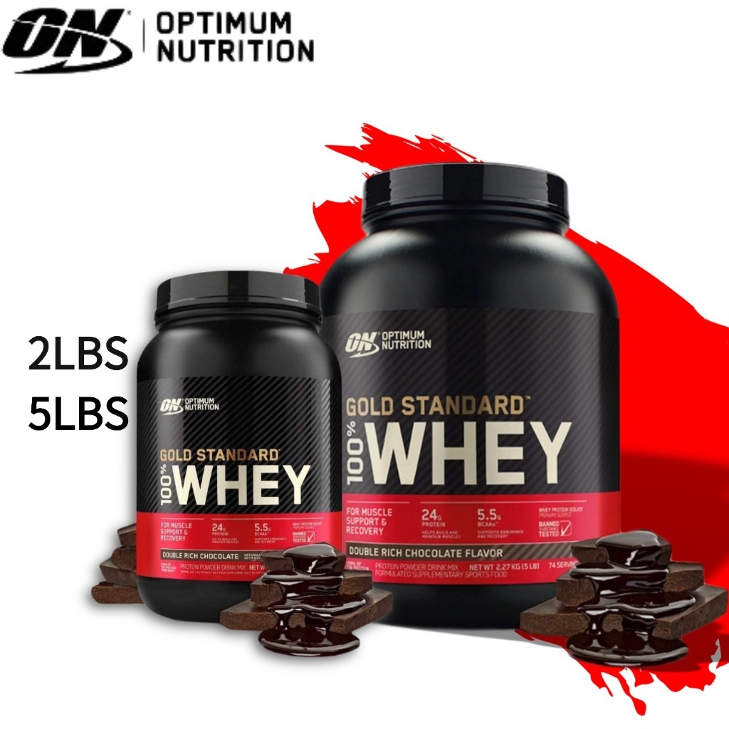 ON Optimum Nutrition Gold Standard เวย์ 100% 2LBS/5LBS