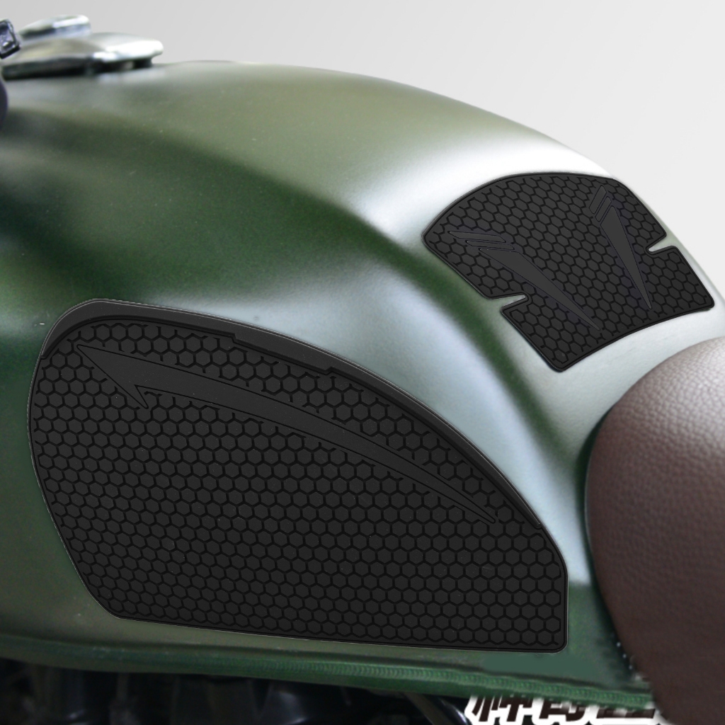 รถจักรยานยนต์การใช้ถัง Pad Protector สติกเกอร์ด้านข้าง Pad เข่า Decal Anti Slip สติกเกอร์สําหรับ Hon