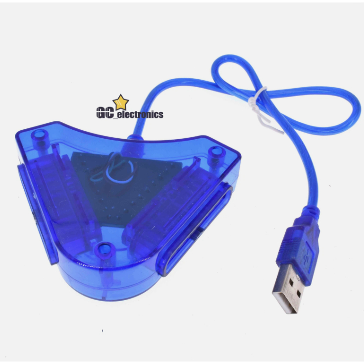 Dual PSX PS1 PS2 Plasation 2 เป็น PC USB Pad Controller อะแดปเตอร์แปลง Arduino
