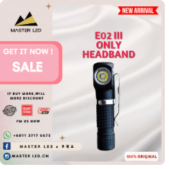 ไฟฉาย Mankerlight E02 III สำหรับการใช้งานหลากหลาย