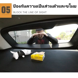 [Panda] ม่านบังสัมภาระ BYD SEALION 7 【2025-ปัจจุบัน】 ม่านหลังรถ ม่านรางเลื่อนเก็บของท้ายรถ สำหรับ การปกป้องควา