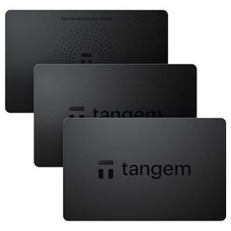 Tangem Secure Hardware Wallet 3-Pack Offline Private Key Storage + รองรับซอฟต์แวร์ Multi Chain Asset
