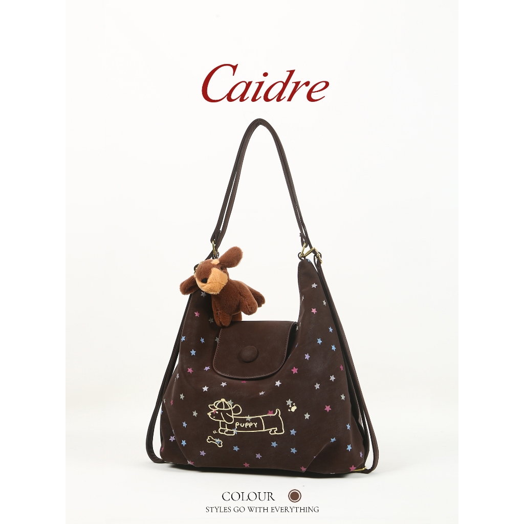 Caidre Star Tote Bag Womens Shoulder Messenger Large Bag Commuter Backpack