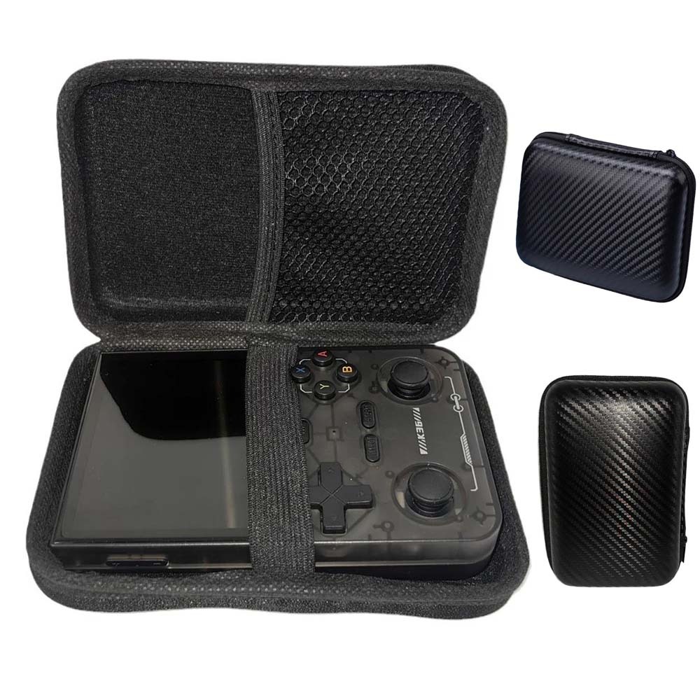 กล่องเก็บของสําหรับ R36S RG34XX K36 R35S Miyoo Mini Plus เคสแข็งกันกระแทก