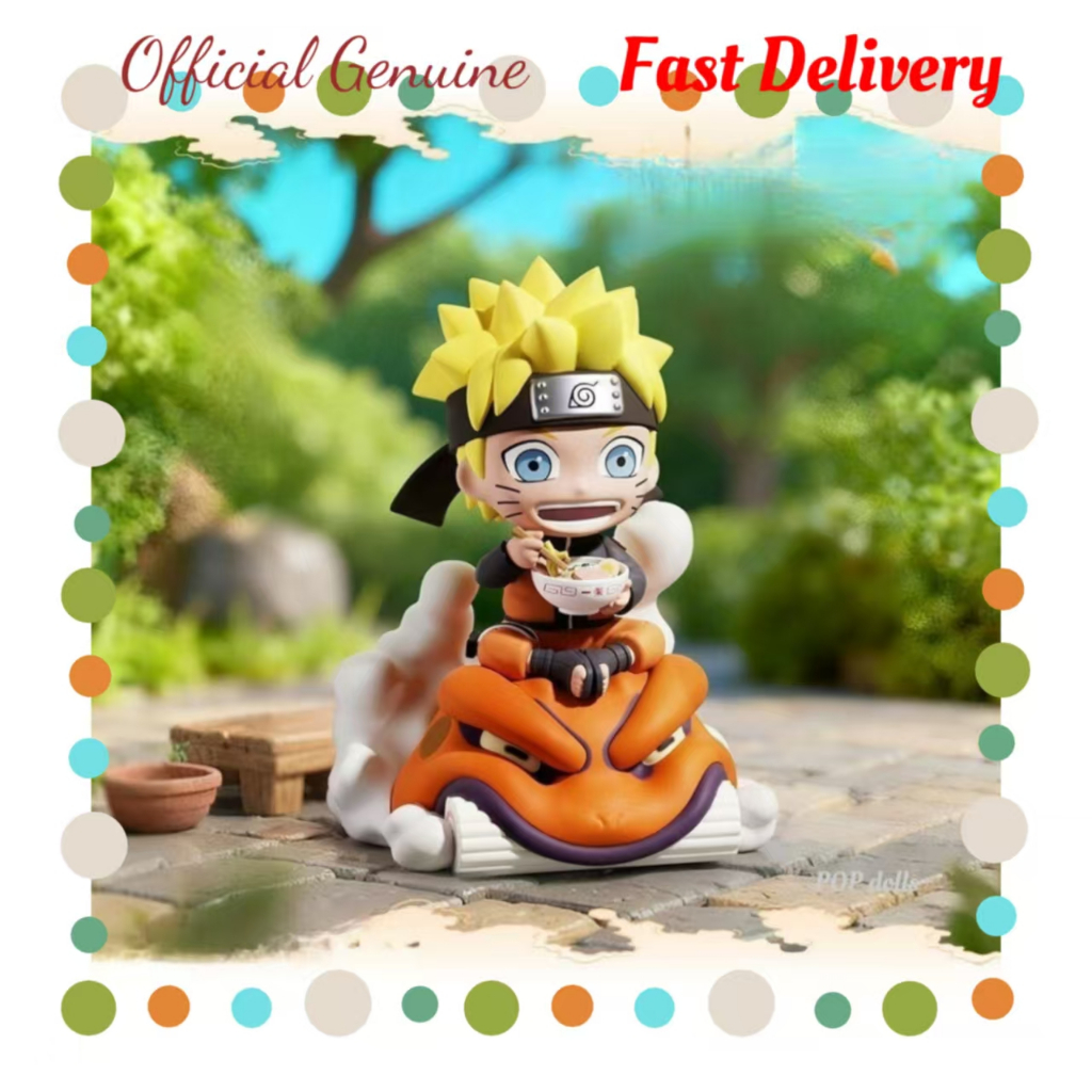 ของแท้ของแท้ Naruto whirlwind spread a joy Lamian Noodles ธีมกล่องตาบอดเครื่องประดับทํามือรุ่นของขวัญวันเกิด